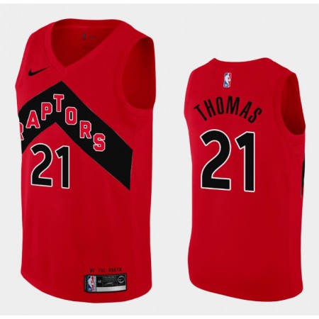 Herren NBA Toronto Raptors Trikot Matt Thomas 21 Jordan Brand 2020-2021 Icon Edition Swingman